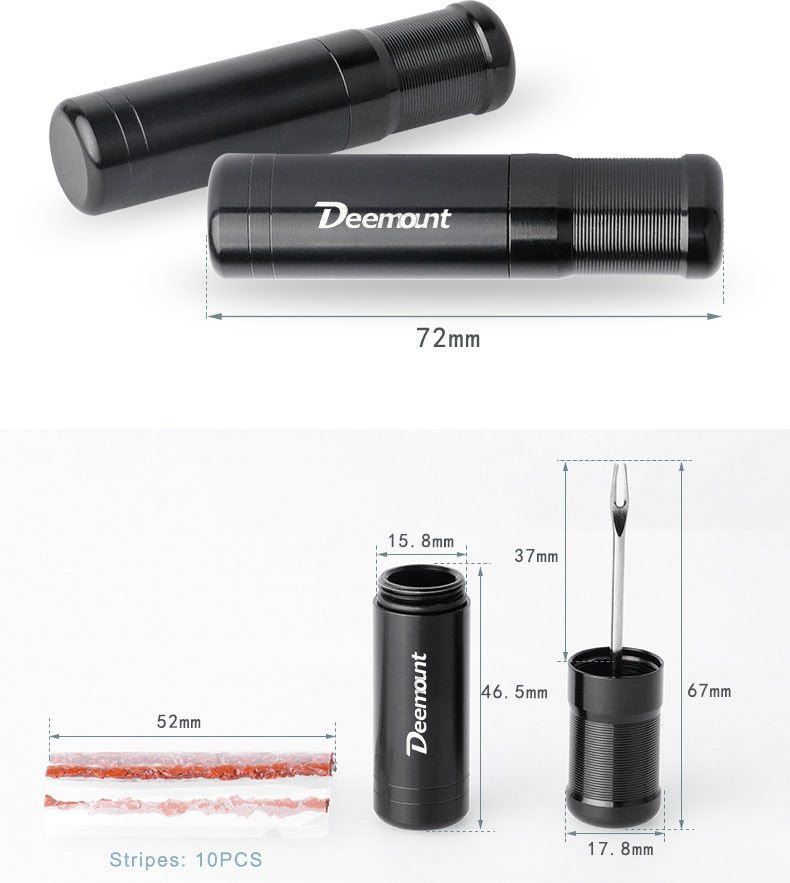 Deemount original Bicycle Tubeless Tire Repair Tool Tyre Drill Puncture - KiwisLove