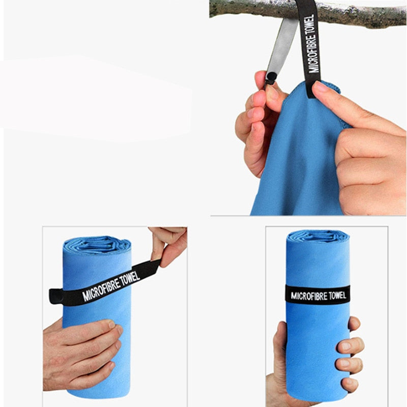 Quick Dry Sports Towel Portable Beach Towel Water Absorbent swimming - KiwisLove