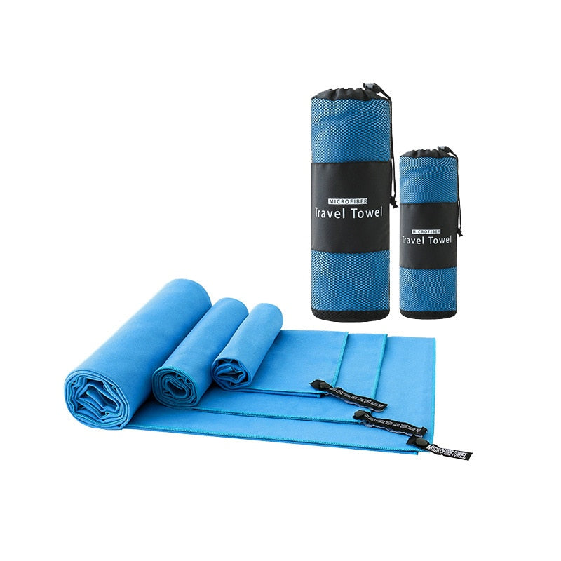 Quick Dry Sports Towel Portable Beach Towel Water Absorbent swimming - KiwisLove