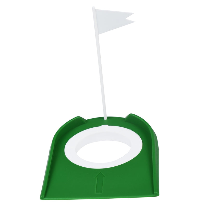 Golf Putting Trainer With Hole Flag Putter Green Practice Aid - KiwisLove