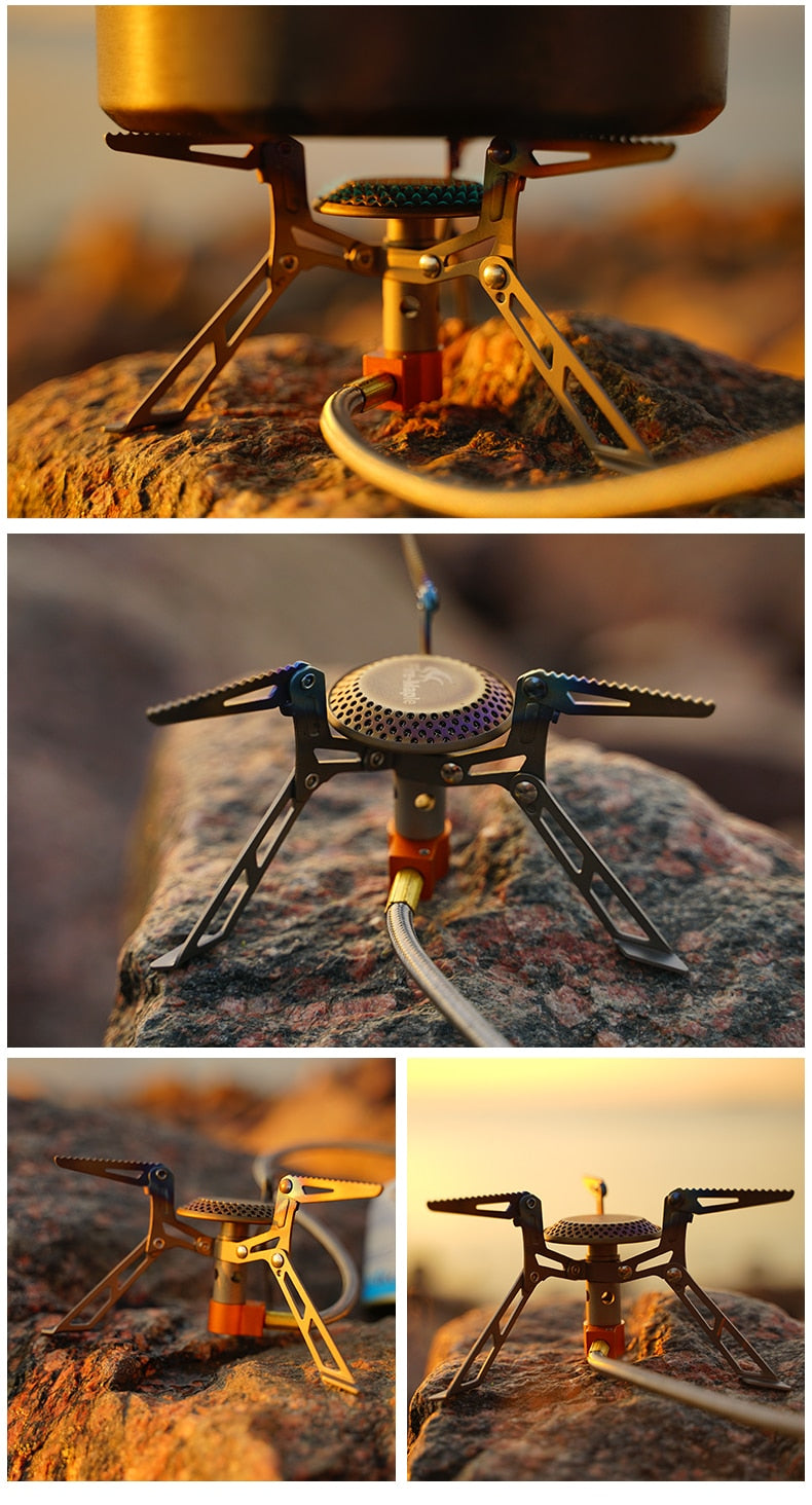 Fire Maple Titanium Stove FMS-117T Ultralight  Camping Hiking Stoves - KiwisLove