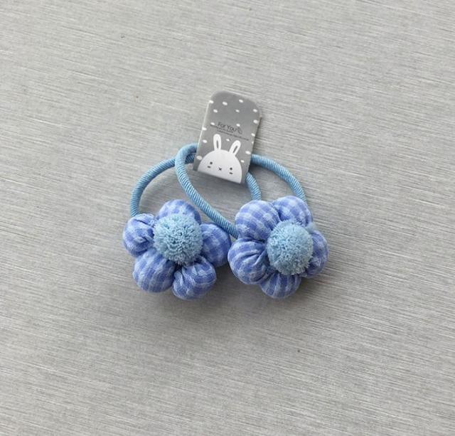 NEW Kids animal flower Ribbon hair bow elastic hair band - KiwisLove