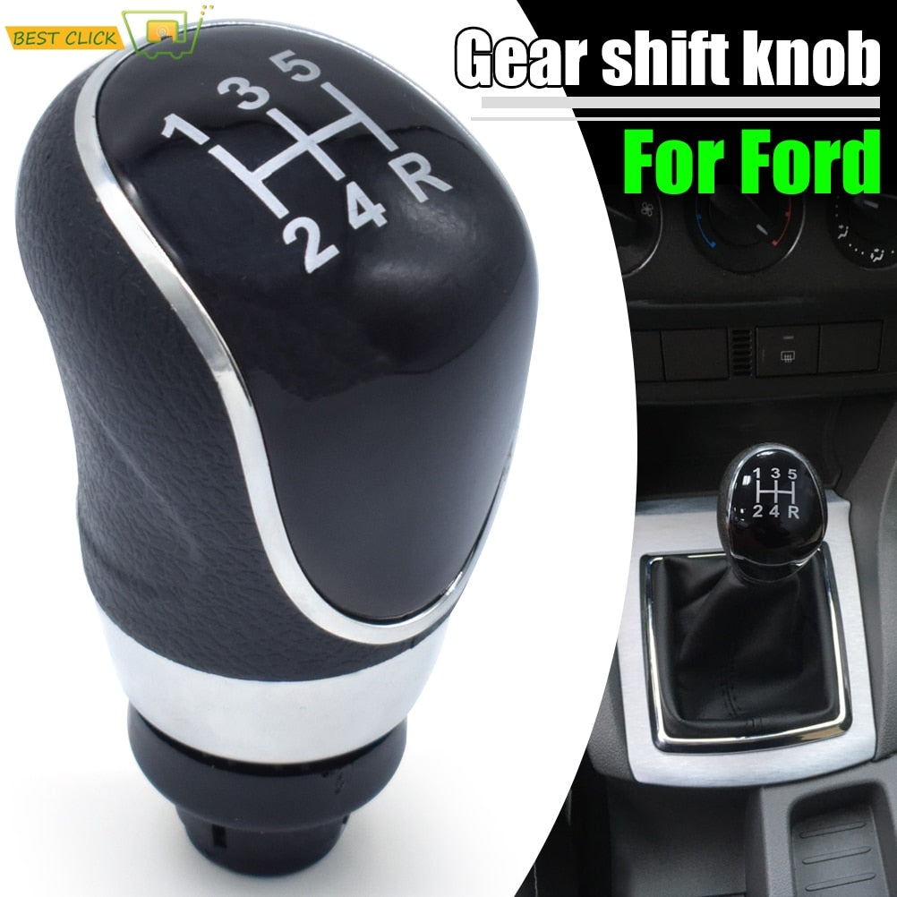 Gear Shift Knob Ford Focus MK2 MK3 Fiesta MK7 C-max B-max Mondeo MK4 Kuga Transit Galaxy Car-styling - KiwisLove