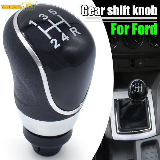 Gear Shift Knob Ford Focus MK2 MK3 Fiesta MK7 C-max B-max Mondeo MK4 Kuga Transit Galaxy Car-styling - KiwisLove