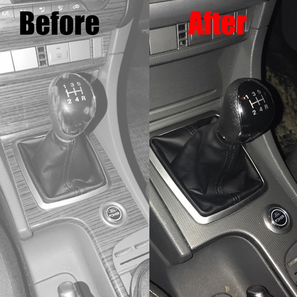 Gear Shift Knob Ford Focus MK2 MK3 Fiesta MK7 C-max B-max Mondeo MK4 Kuga Transit Galaxy Car-styling - KiwisLove