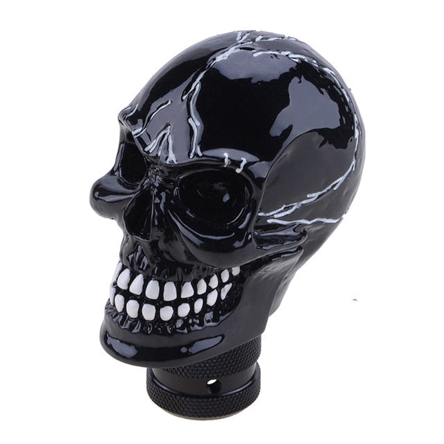 Skull Manual Gear Shift Knob Shifter Lever Knob Alien - KiwisLove
