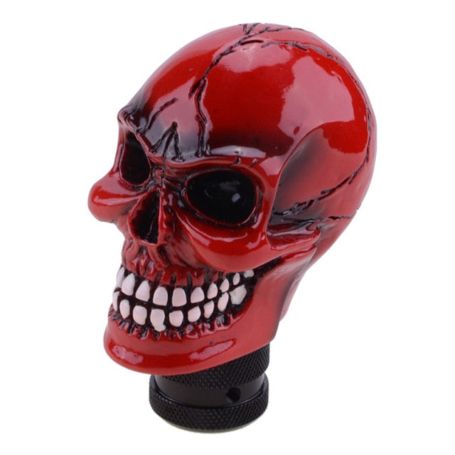 Skull Manual Gear Shift Knob Shifter Lever Knob Alien - KiwisLove