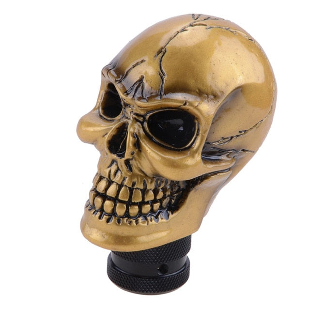 Skull Manual Gear Shift Knob Shifter Lever Knob Alien - KiwisLove