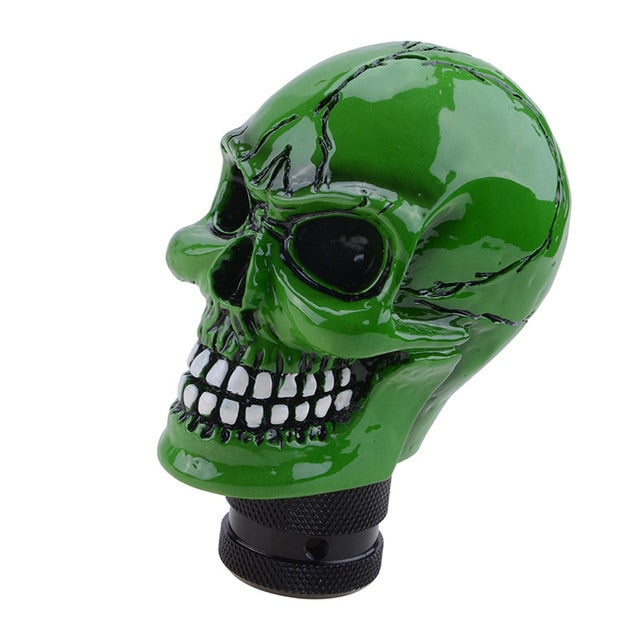 Skull Manual Gear Shift Knob Shifter Lever Knob Alien - KiwisLove