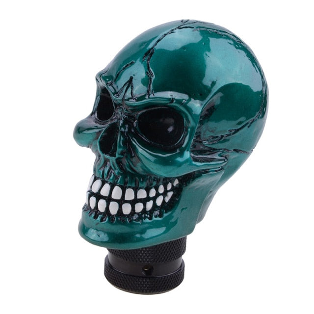 Skull Manual Gear Shift Knob Shifter Lever Knob Alien - KiwisLove