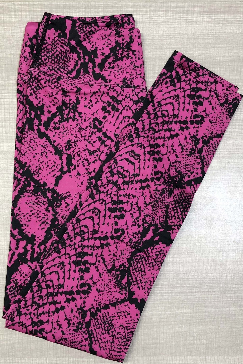 Women Yoga Suit Snake Top Bras High Waist Legging Gym Outfit Running Fitness - KiwisLove