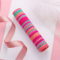 50PCS Girls Colorful Basic Elastic Hair Bands Children Cute Ponytail Holder - KiwisLove