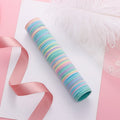 50PCS Girls Colorful Basic Elastic Hair Bands Children Cute Ponytail Holder - KiwisLove