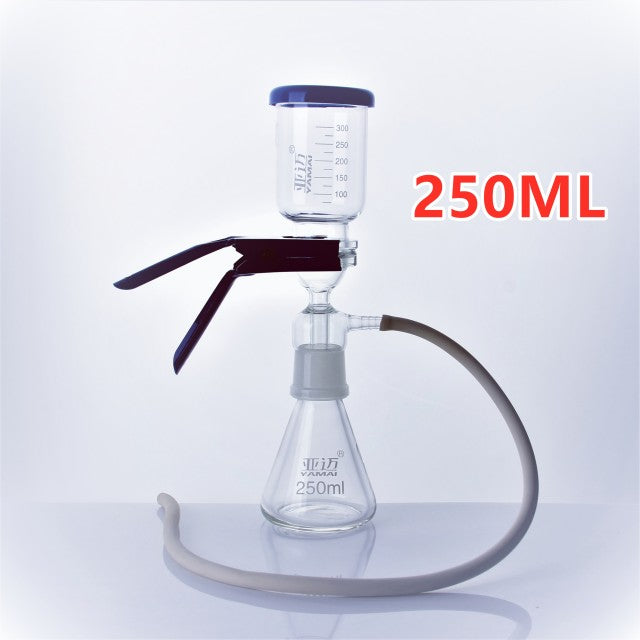 250mL Vacuum Filtration Apparatus with Rubber Tube Glass Sand Core - KiwisLove