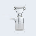 250mL Vacuum Filtration Apparatus with Rubber Tube Glass Sand Core - KiwisLove