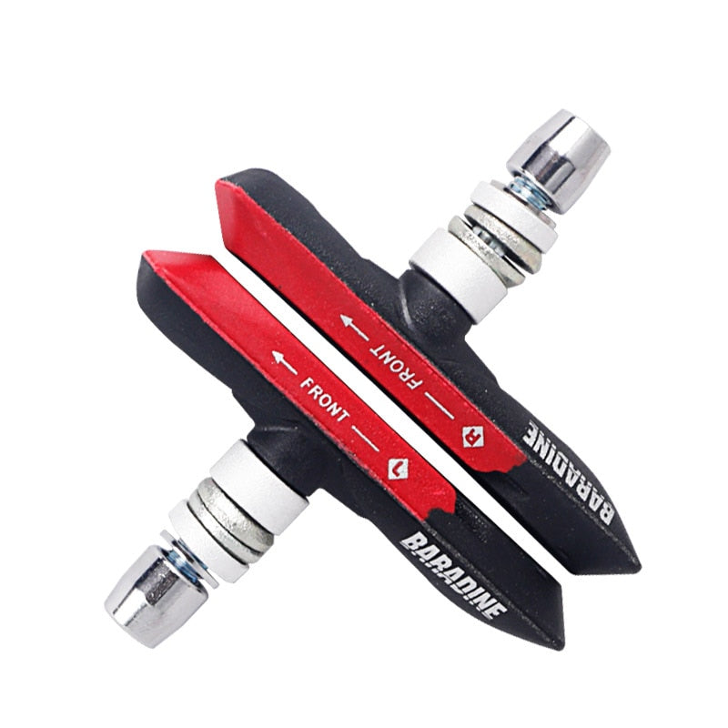 Baradine 959V 73mm MTB V-Brake Pads Mechanical Linear Pull Brakes Dual Compound - KiwisLove