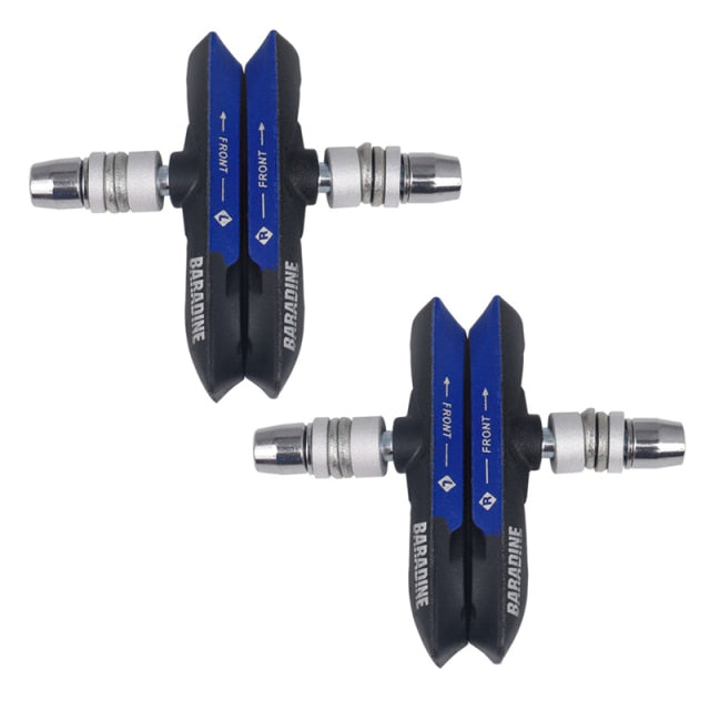 Baradine 959V 73mm MTB V-Brake Pads Mechanical Linear Pull Brakes Dual Compound - KiwisLove