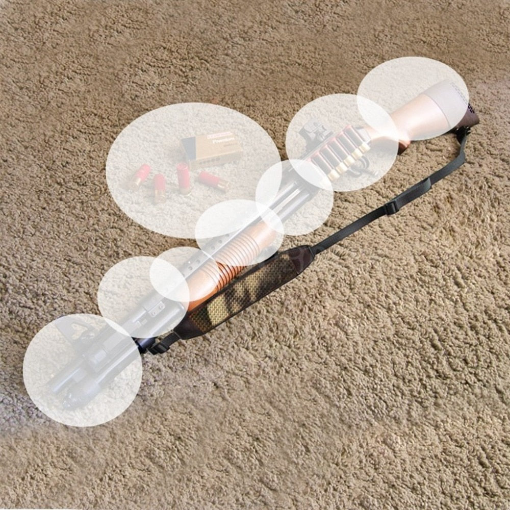 strap rifle sling adapter 2 point shoulder sling accesories wall swivel gun leather sand bag belt - KiwisLove