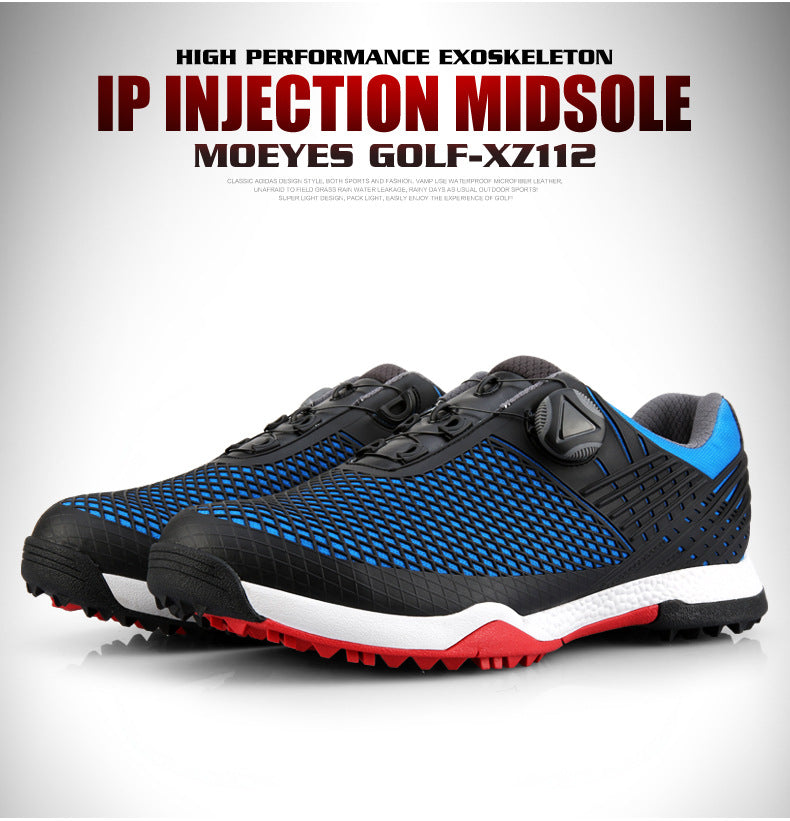 PGM golf shoes men's waterproof breathable cushioning casual - KiwisLove