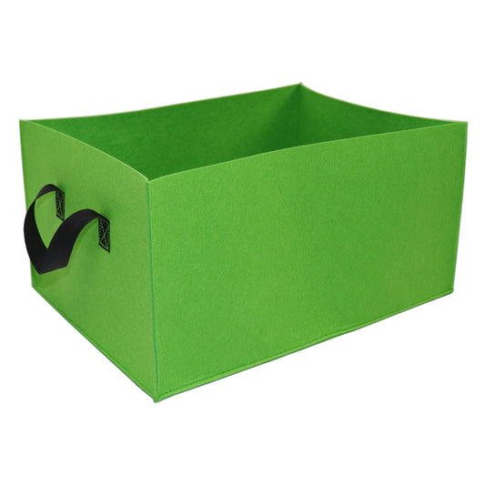 Raised Garden Bed Rectangle Grow Bags Vegetable Planting Container Fabric Potato Flower Nursery Planter Seedling Pot With Handle - KiwisLove