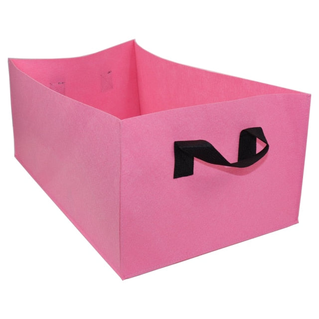 Raised Garden Bed Rectangle Grow Bags Vegetable Planting Container Fabric Potato Flower Nursery Planter Seedling Pot With Handle - KiwisLove