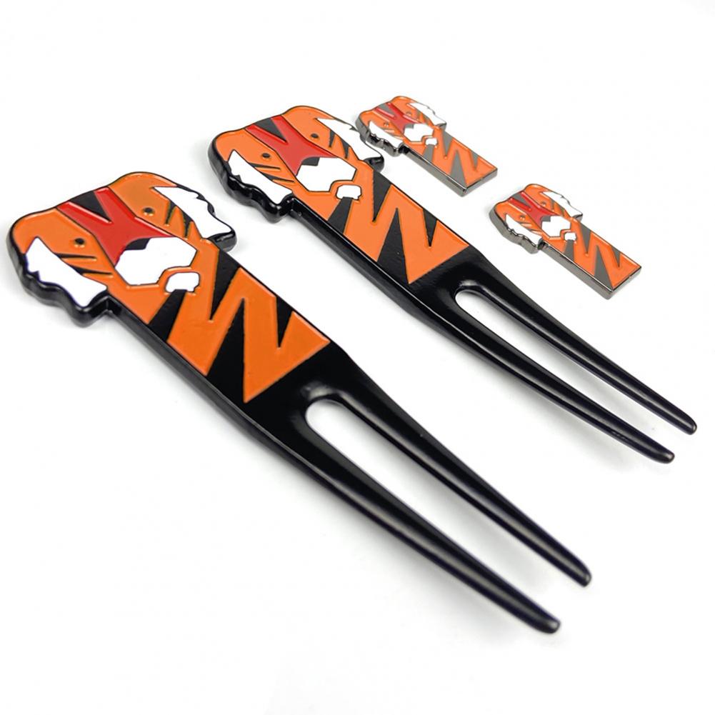 Golf Green Fork Durable Anti-scratch  Tiger  Golf Pitch Repairer Divot Tool for Golf Sports - KiwisLove
