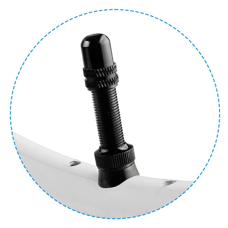 Bicycle Schrader A/V Valve for Road Tubeless Rim Alloy Stem Brass Core Nipple Cycling DIY Accessories - KiwisLove