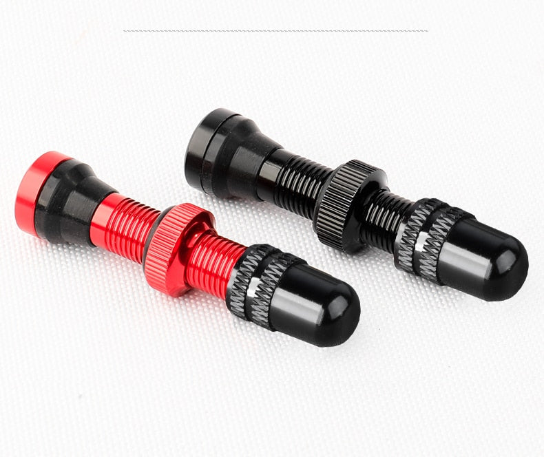 Bicycle Schrader A/V Valve for Road Tubeless Rim Alloy Stem Brass Core Nipple Cycling DIY Accessories - KiwisLove
