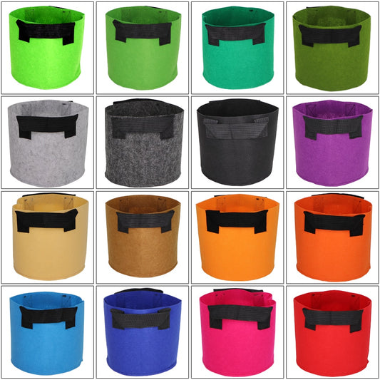 Garden Grow Bags Flower Vegetable Aeration Planting Pot Container Planter - KiwisLove