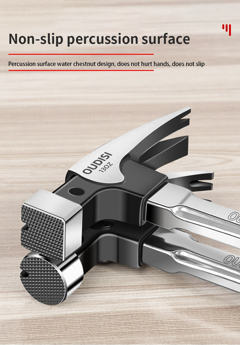 OUDISI Claw Hammer Magnetic Automatic Nail Suction Double  Nail Slot - KiwisLove