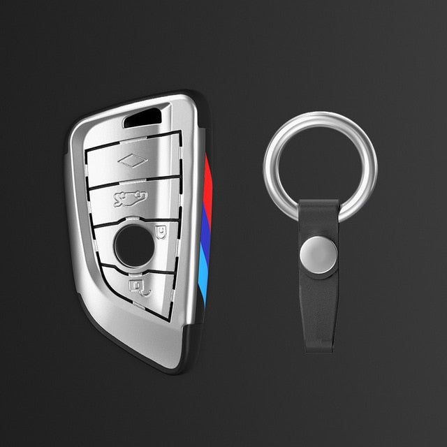 BMW Key Bag Holder  blade KeyChain Car key Cover Case - KiwisLove