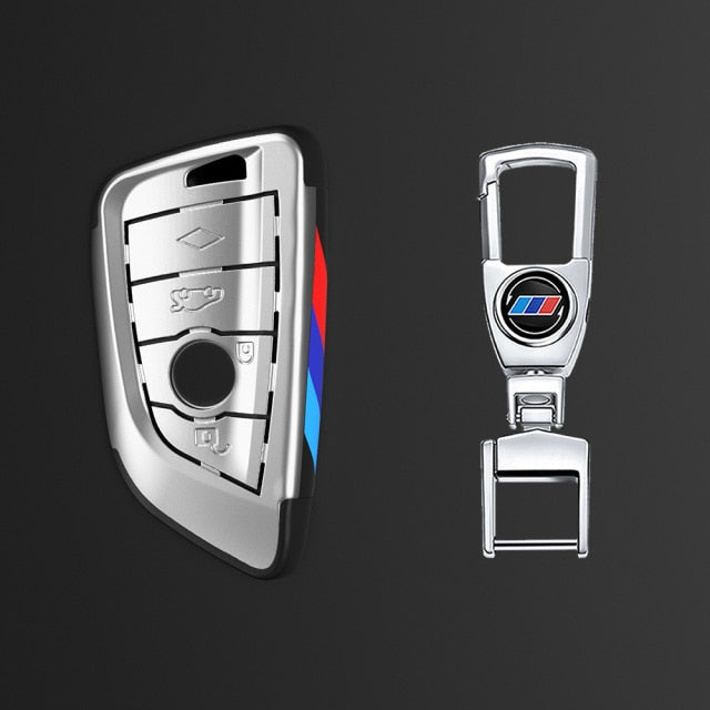 BMW Key Bag Holder  blade KeyChain Car key Cover Case - KiwisLove