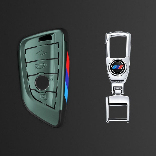 BMW Key Bag Holder  blade KeyChain Car key Cover Case - KiwisLove