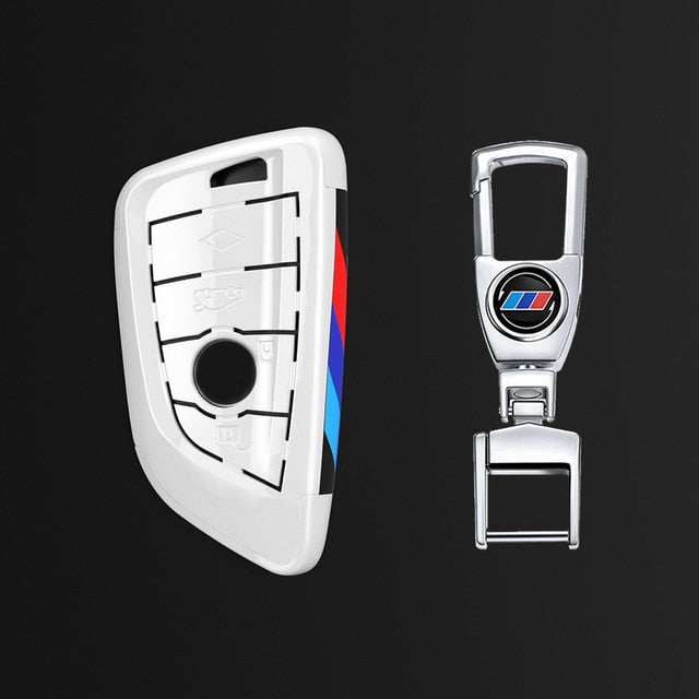 BMW Key Bag Holder  blade KeyChain Car key Cover Case - KiwisLove