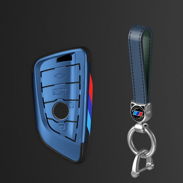 BMW Key Bag Holder  blade KeyChain Car key Cover Case - KiwisLove
