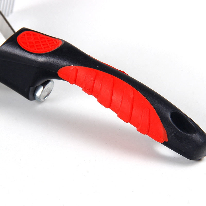 Large Medium Dog Rake Comb Long-Haired Pets Grooming Tool Stainless Steel Needle Comb For Big Dogs Golden Husky German Shepherd - KiwisLove