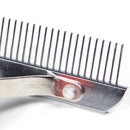Large Medium Dog Rake Comb Long-Haired Pets Grooming Tool Stainless Steel Needle Comb For Big Dogs Golden Husky German Shepherd - KiwisLove