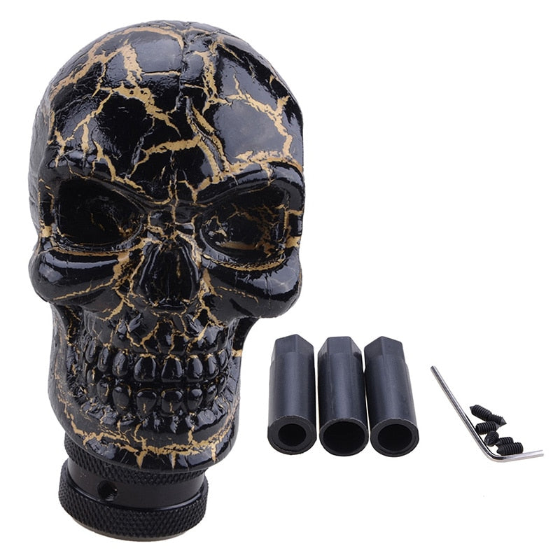 Skull Manual Gear Shift Knob Shifter Lever Knob Alien - KiwisLove