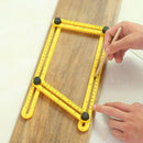 Bevel Polygone Measuring Protractor Polygone Ruler - KiwisLove