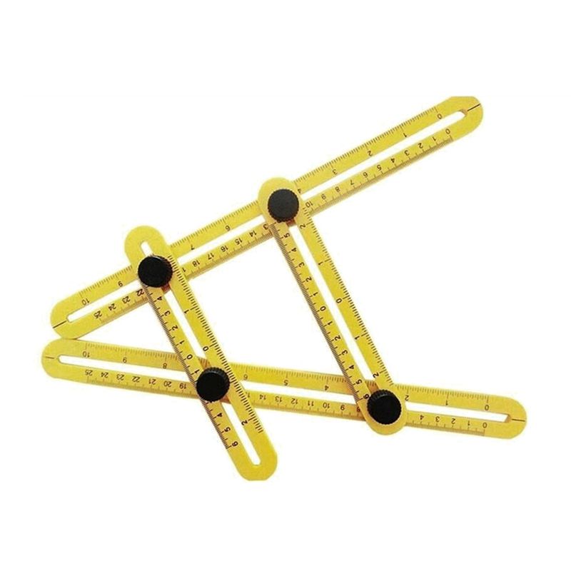 Bevel Polygone Measuring Protractor Polygone Ruler - KiwisLove