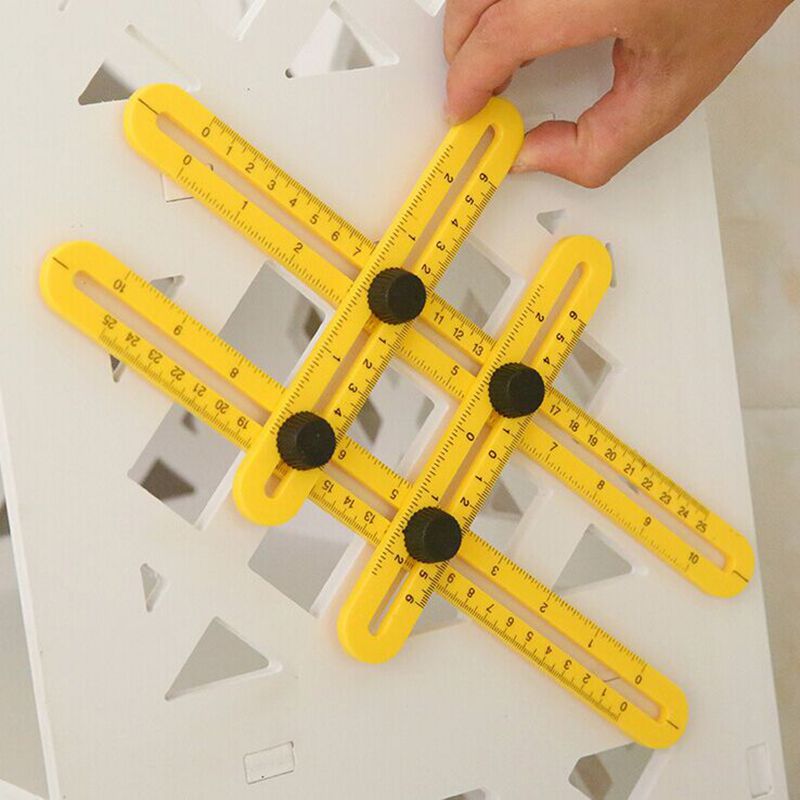 Bevel Polygone Measuring Protractor Polygone Ruler - KiwisLove