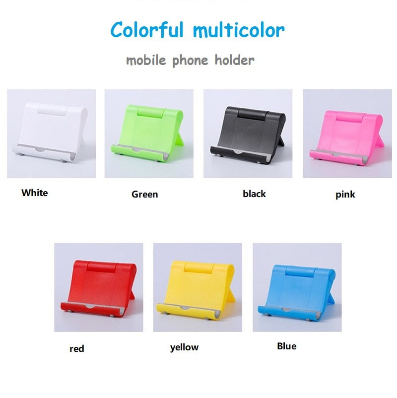 Universal Desk Phone Holder Stand Foldable Mobile Desktop Mount Support For Smartphone Tablet - KiwisLove