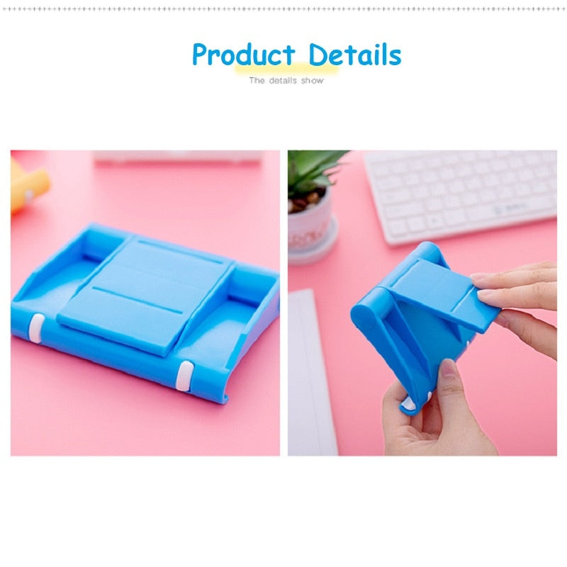 Universal Desk Phone Holder Stand Foldable Mobile Desktop Mount Support For Smartphone Tablet - KiwisLove