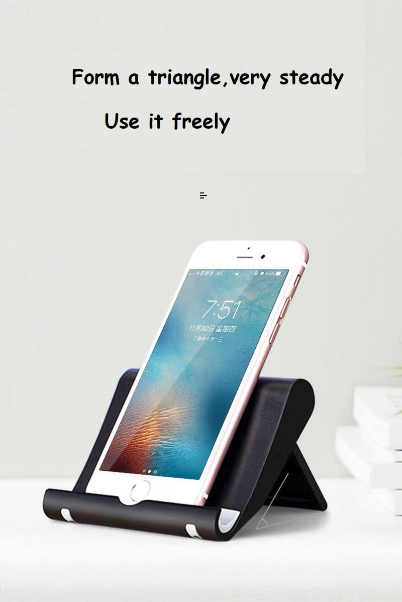 Universal Desk Phone Holder Stand Foldable Mobile Desktop Mount Support For Smartphone Tablet - KiwisLove