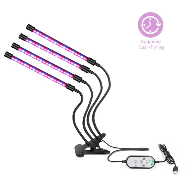 LED Grow Light USB Phyto Lamp Full Spectrum Fitolamp For Plants Seedlings Flower Home Tent - KiwisLove