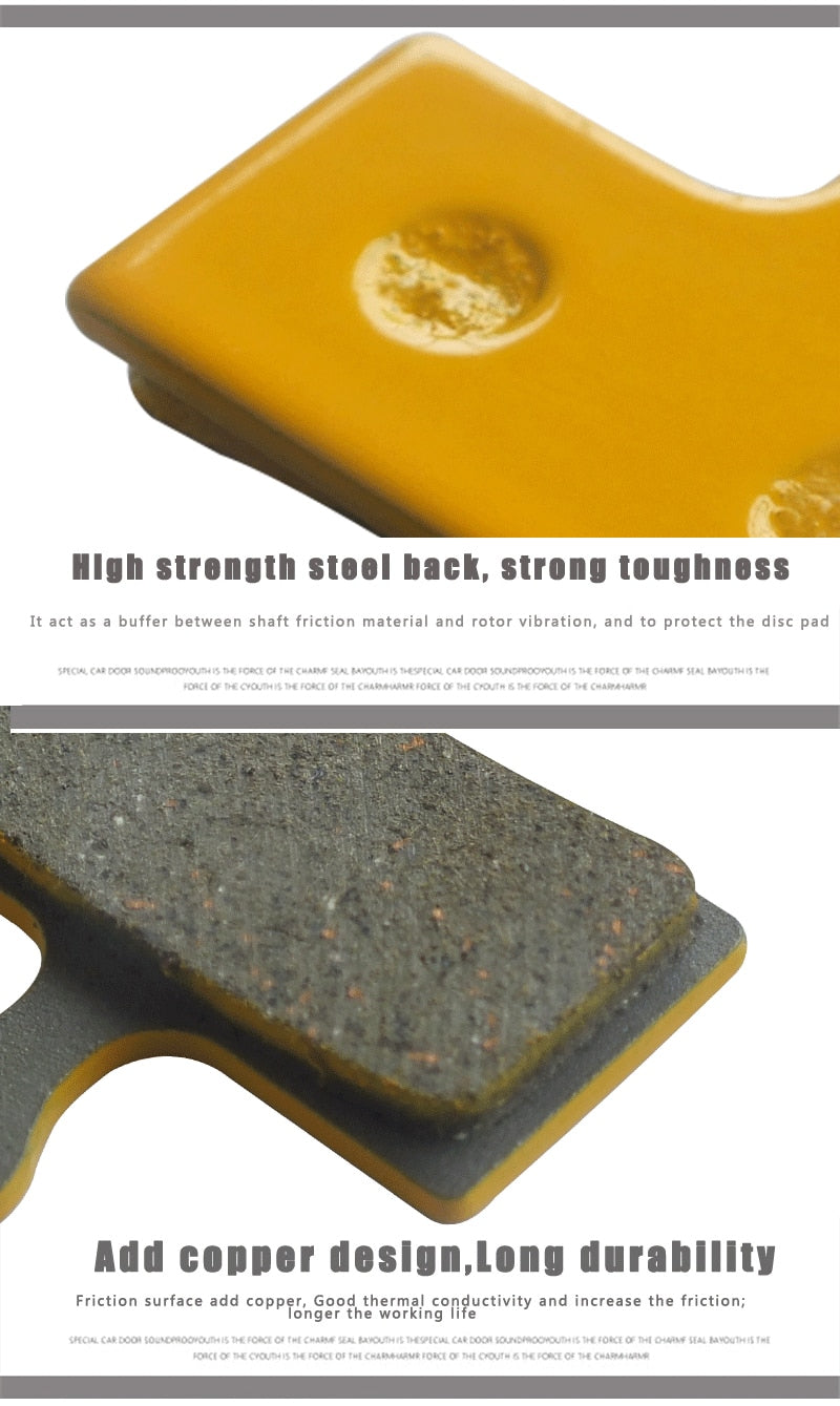 2Pair  Ceramics MTB Bicycle Bike Disc Brake Pads  SHIMANO ZOOM 985 MAGURA SRAM AVID HAYES - KiwisLove