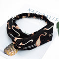 Fashion print Knot  Headband Vintage Hairband - KiwisLove