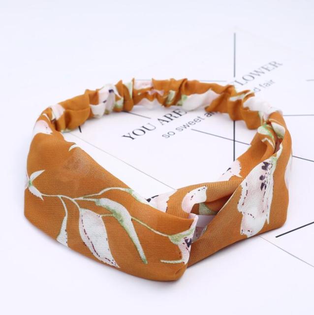 Fashion print Knot  Headband Vintage Hairband - KiwisLove