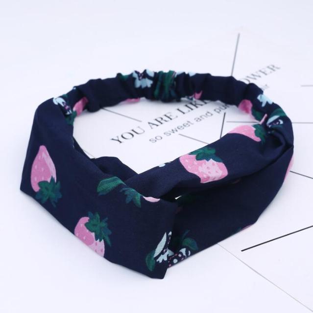 Fashion print Knot  Headband Vintage Hairband - KiwisLove