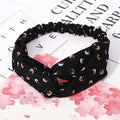 Fashion print Knot  Headband Vintage Hairband - KiwisLove